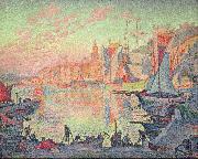 The Port of Saint Tropez Paul Signac